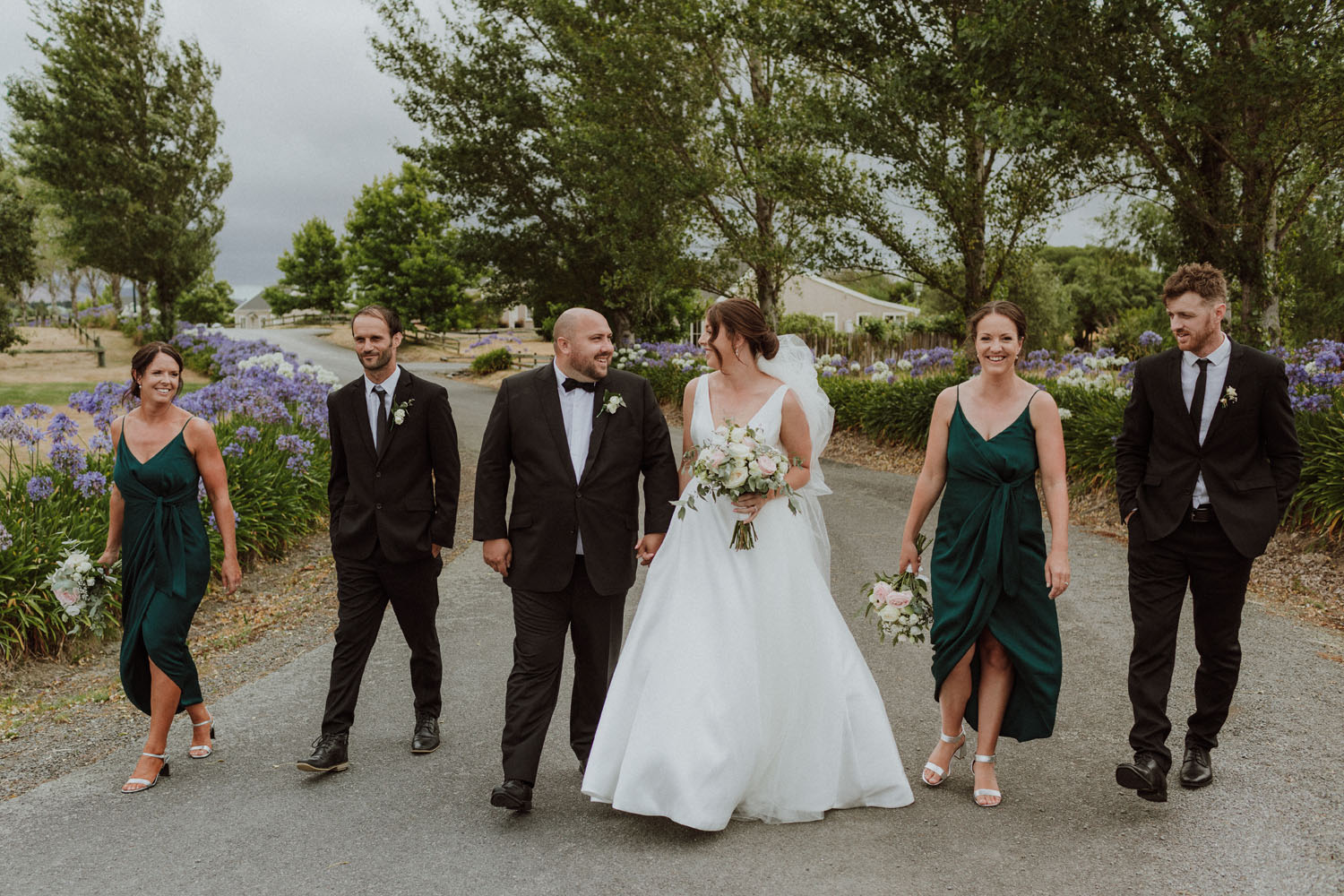 Cheerful Country Wedding in Martinborough