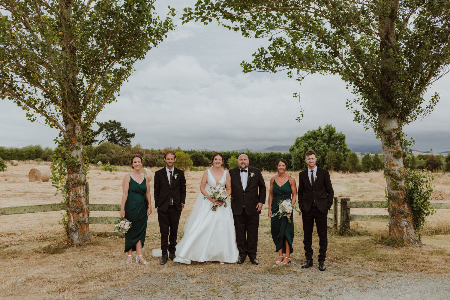 Cheerful Country Wedding in Martinborough