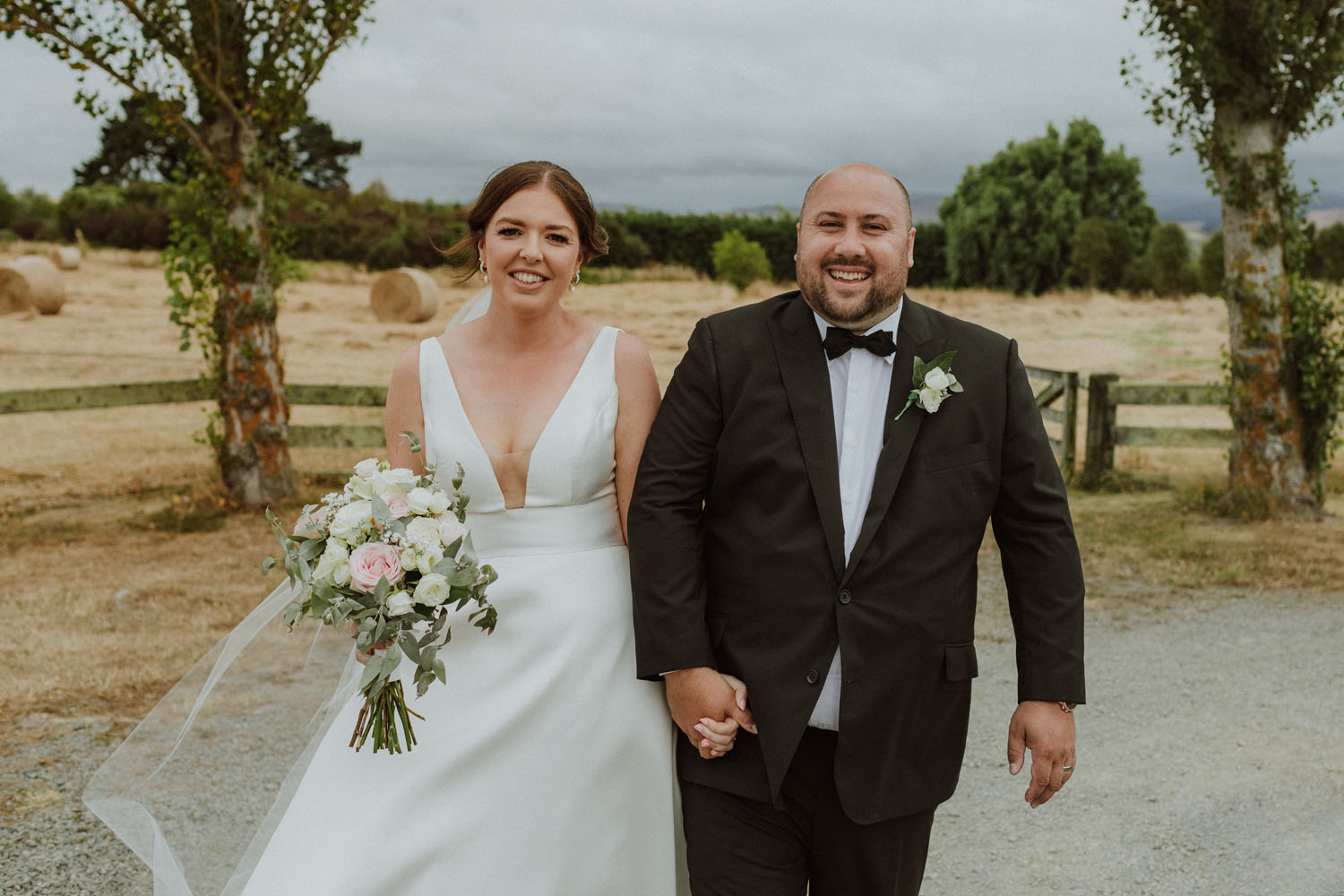 Cheerful Country Wedding in Martinborough
