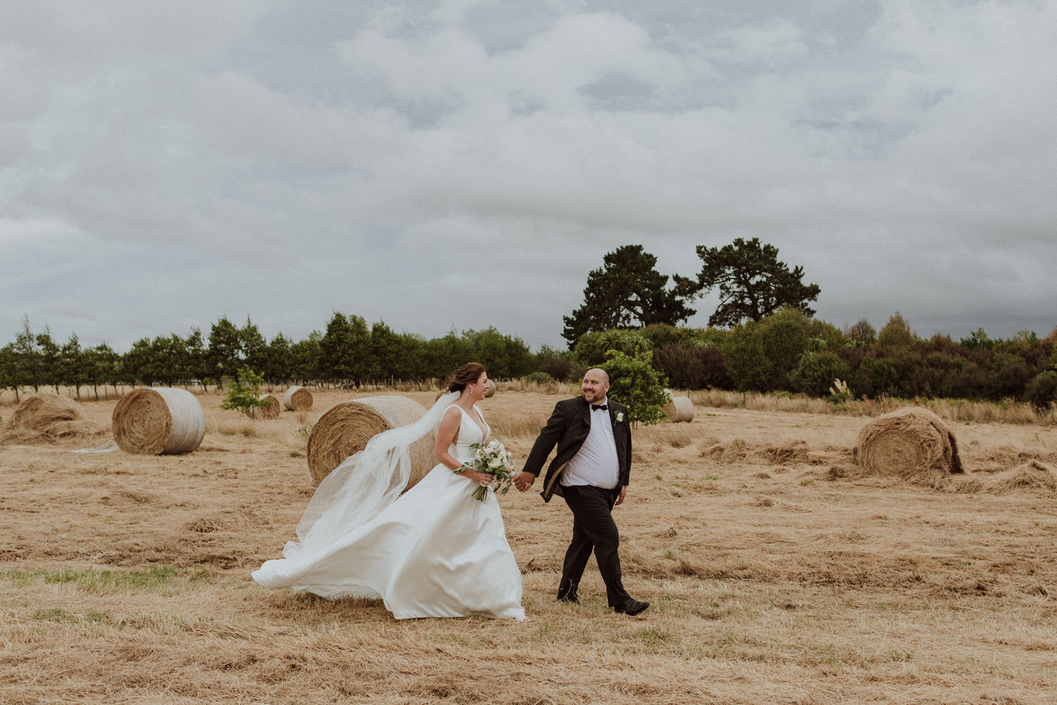 Cheerful Country Wedding in Martinborough