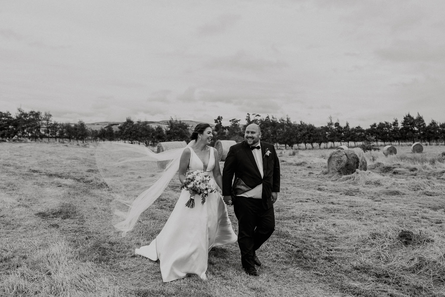 Cheerful Country Wedding in Martinborough