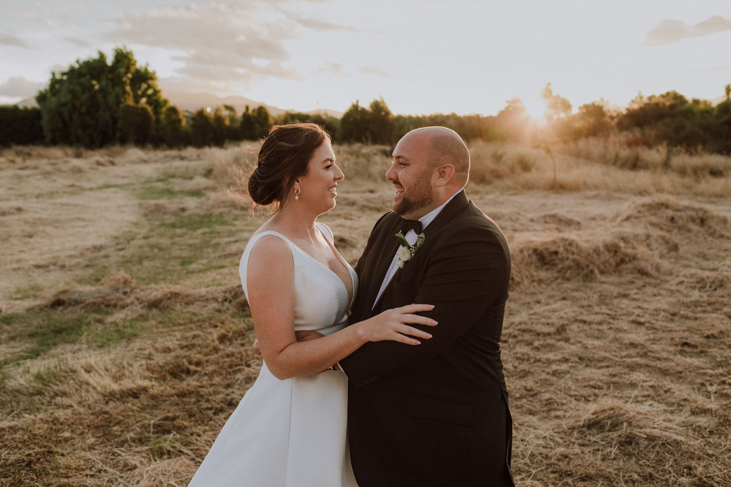 Cheerful Country Wedding in Martinborough