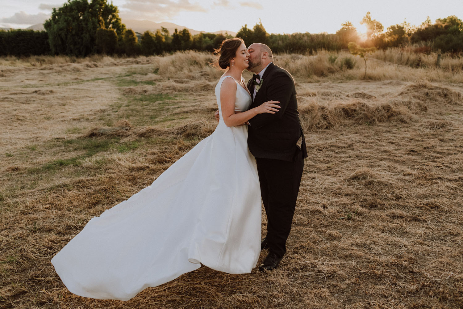 Cheerful Country Wedding in Martinborough