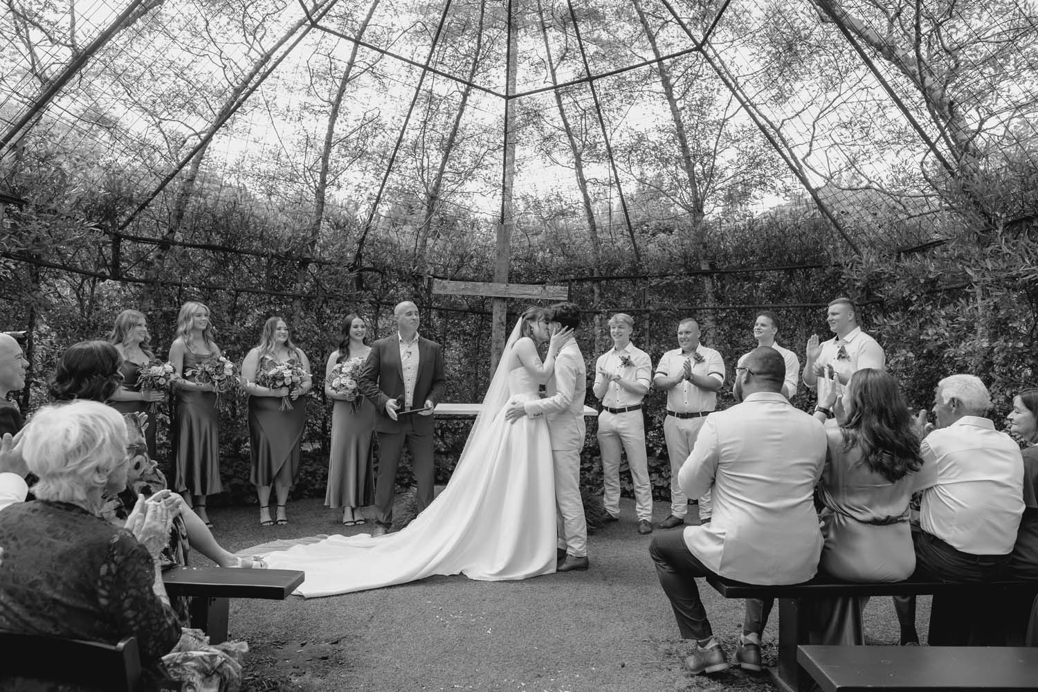 Captivating Garden Wedding at TreeChurch and Gardens