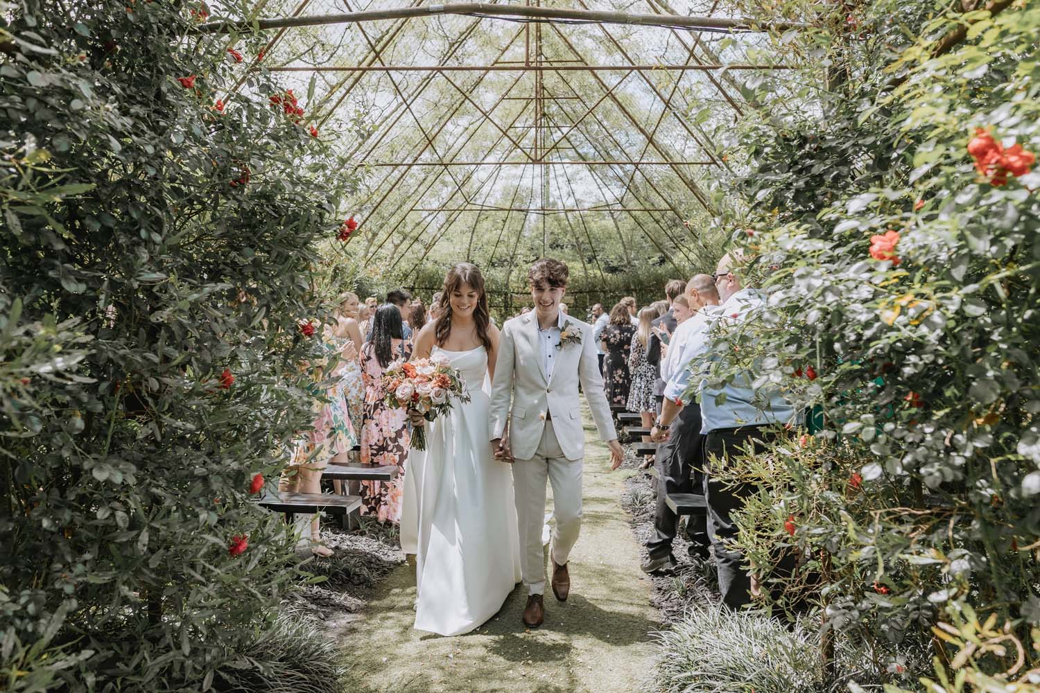 Captivating Garden Wedding at TreeChurch and Gardens
