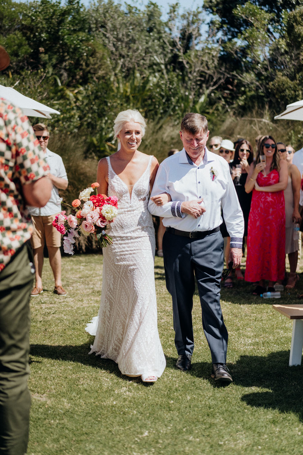 Relaxed and Fun Wedding in Raglan 