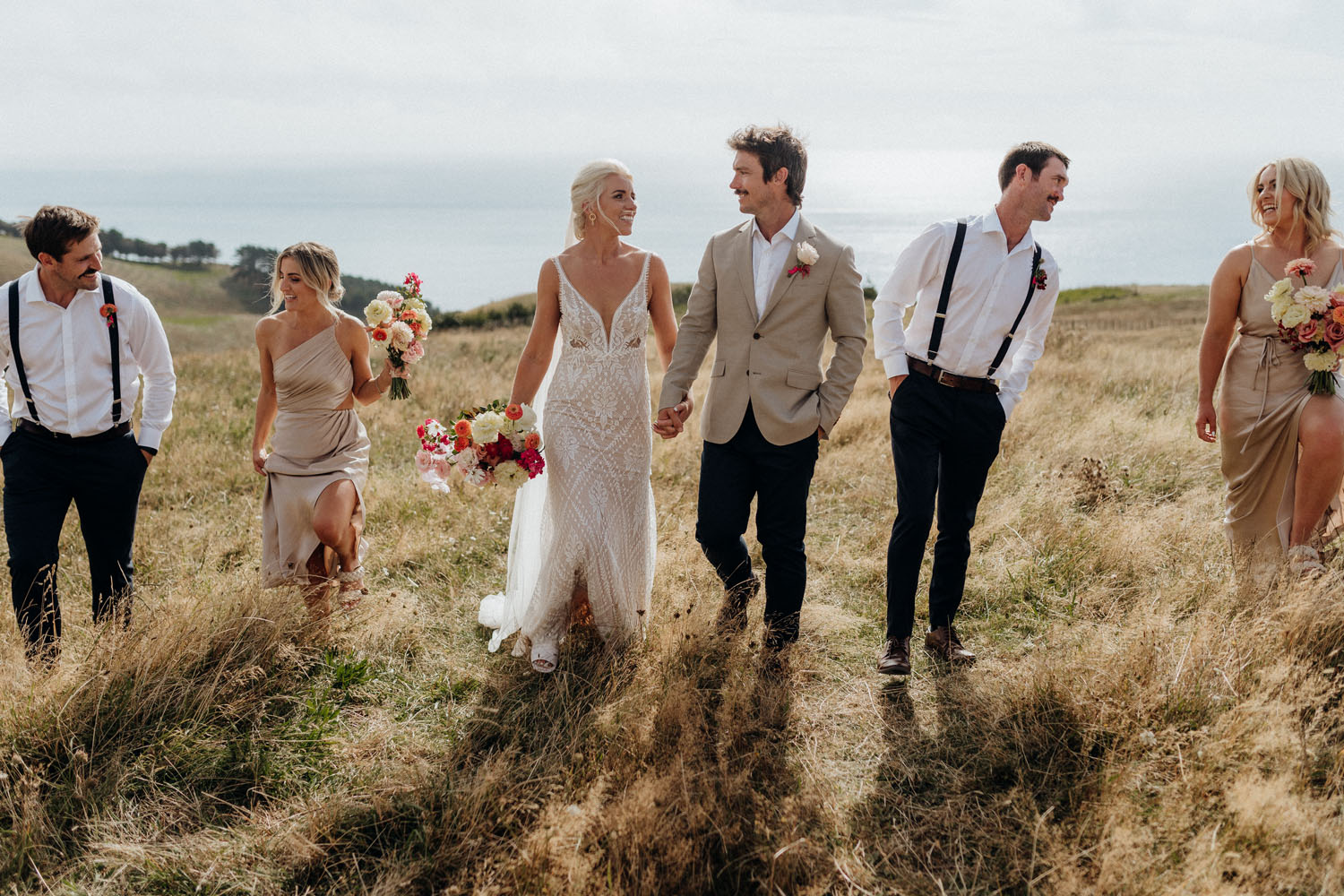 Relaxed and Fun Wedding in Raglan 