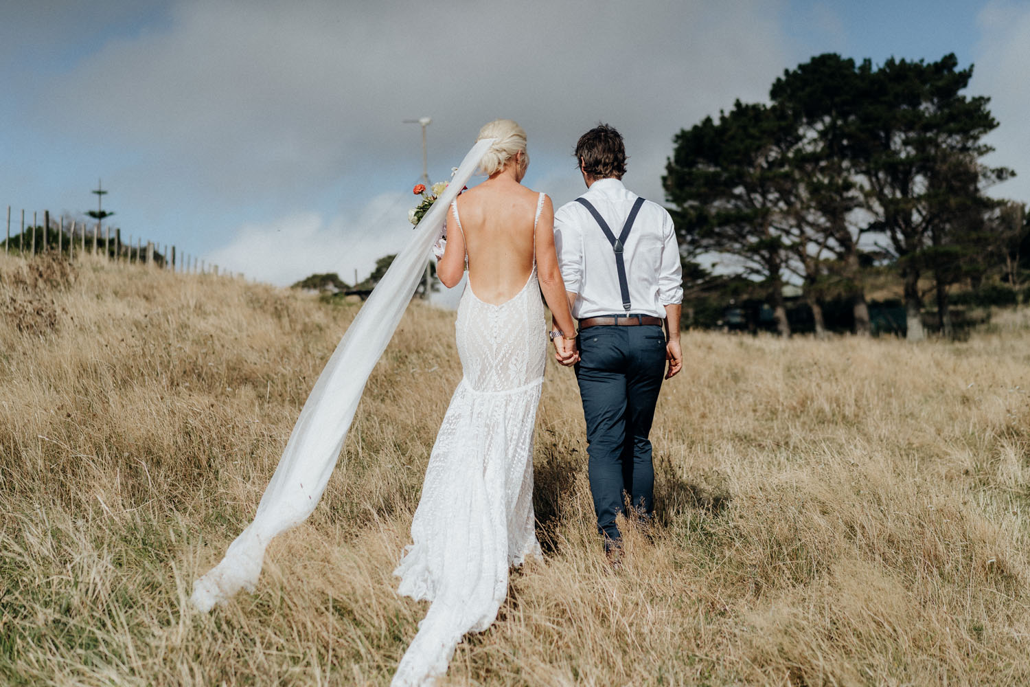 Relaxed and Fun Wedding in Raglan 