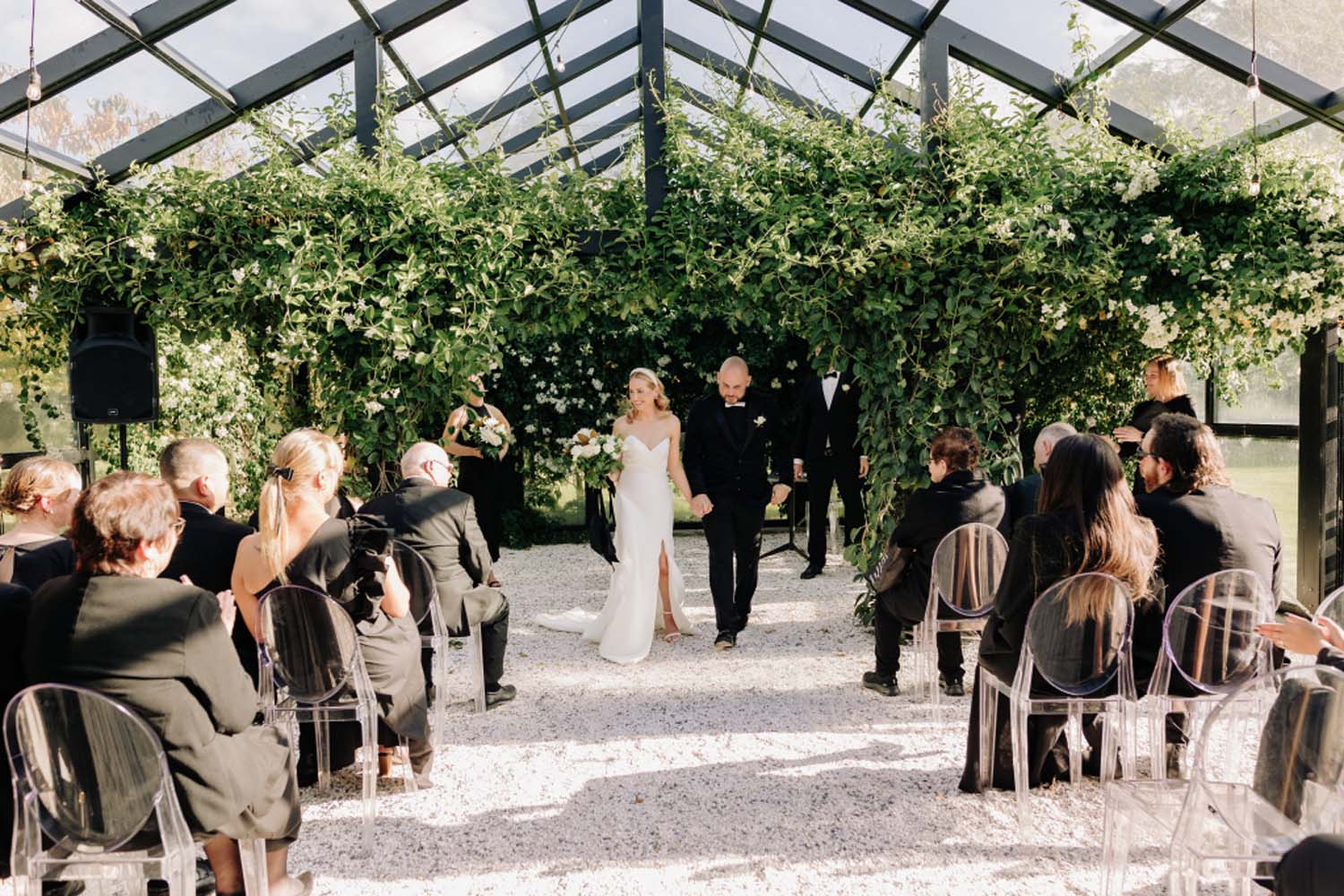 Radiant Garden Wedding at Black Walnut