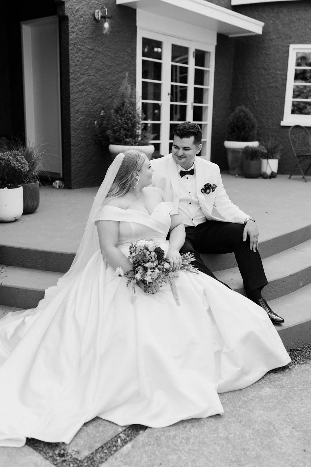 Charming Outdoor Wedding at Meadowood House