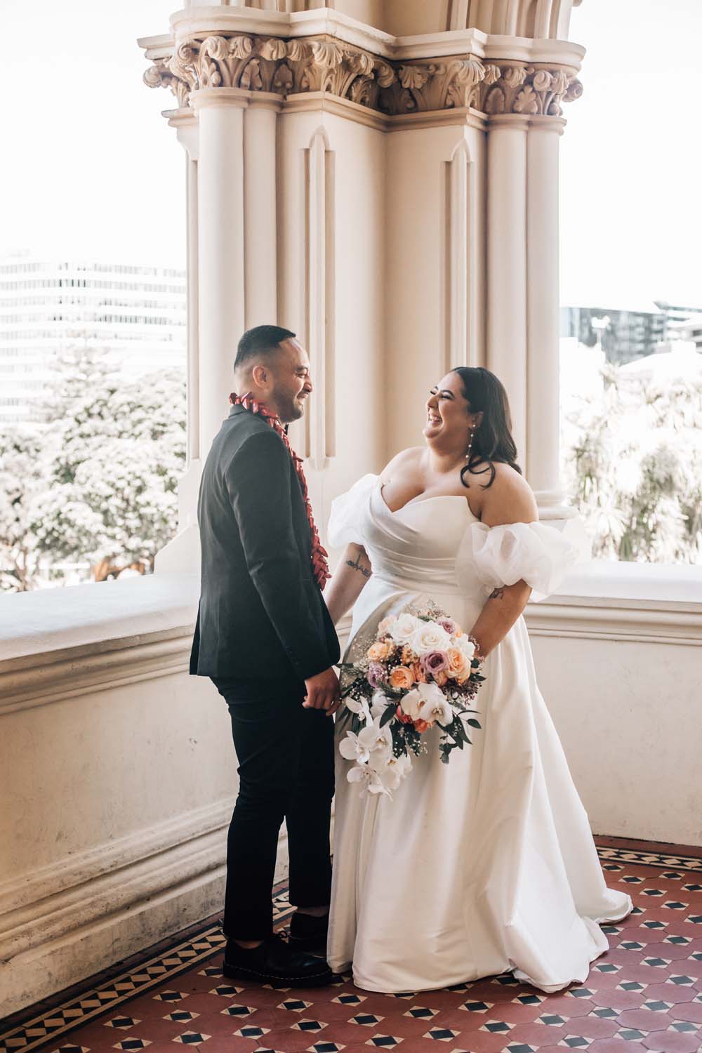 Chic Wellington Wedding at Prefab Hall