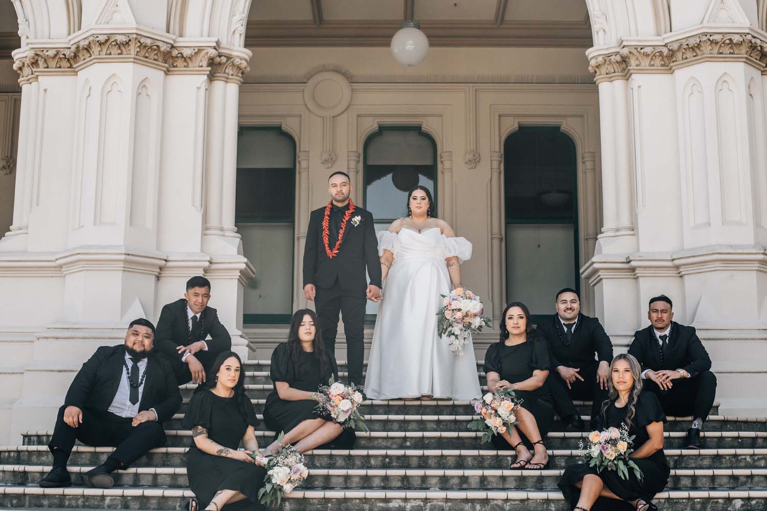 Chic Wellington Wedding at Prefab Hall