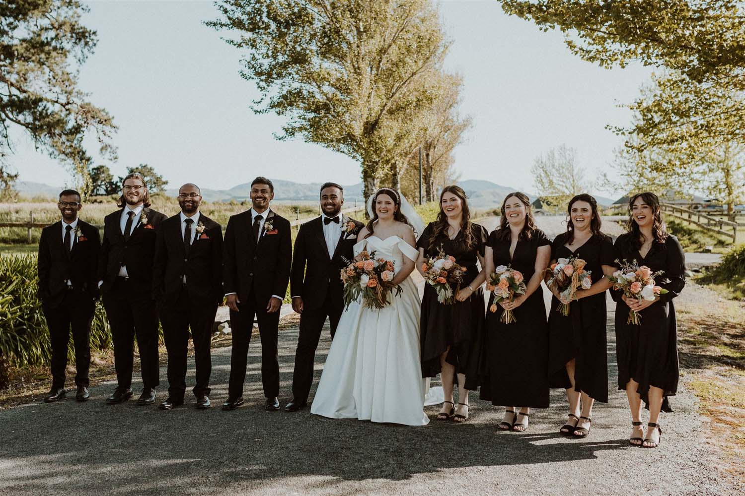 Romantic Country-style Wedding in Martinborough