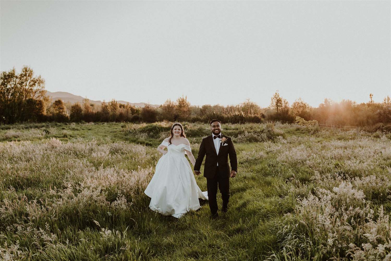 Romantic Country-style Wedding in Martinborough