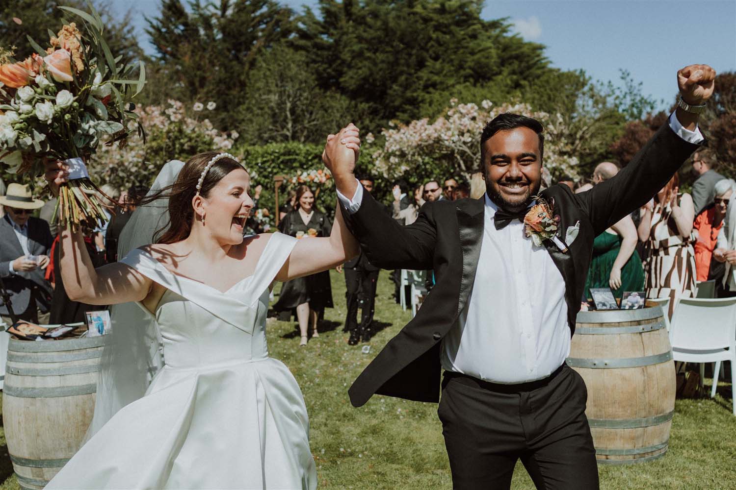 Romantic Country-style Wedding in Martinborough