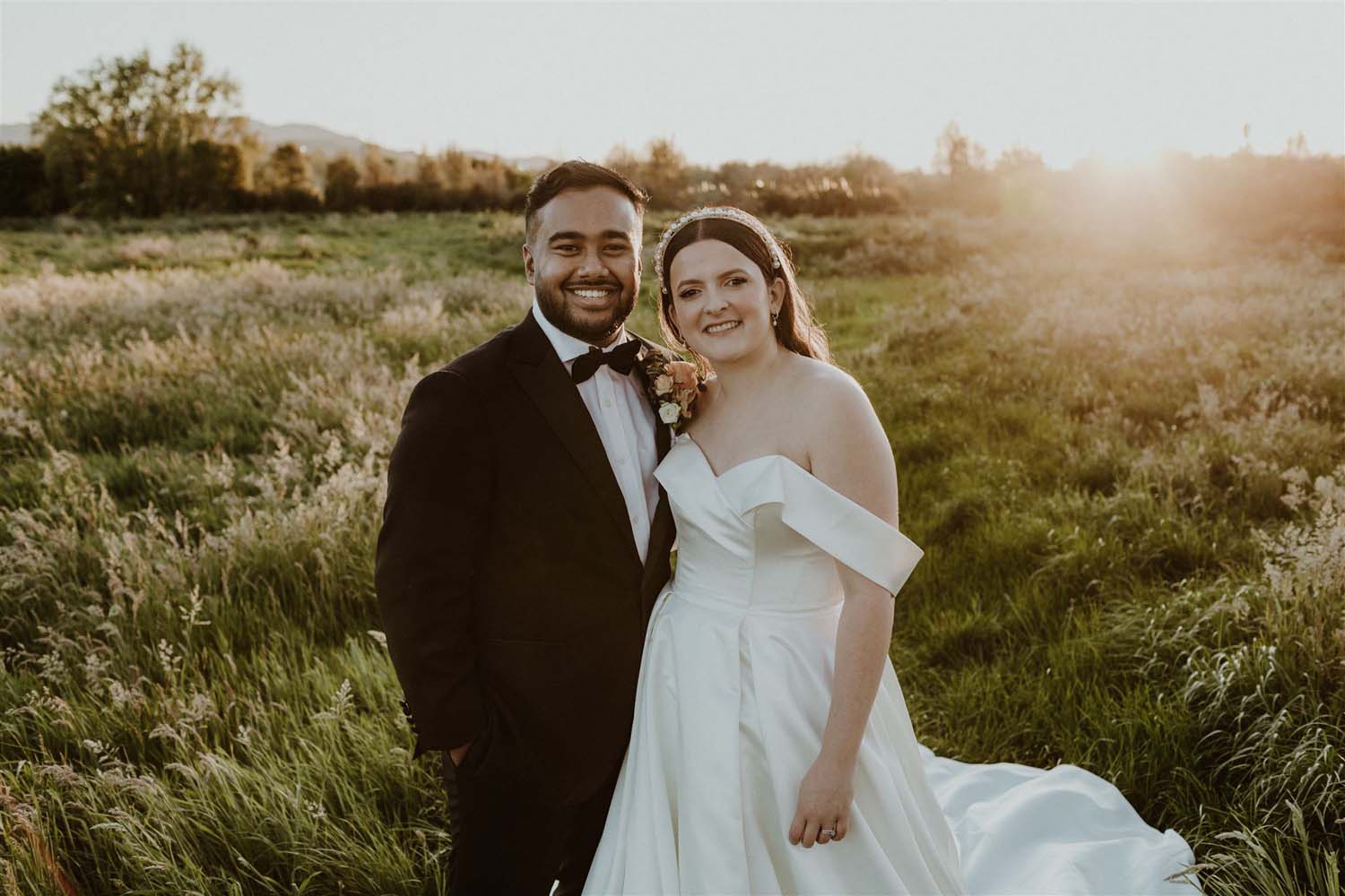 Romantic Country-style Wedding in Martinborough