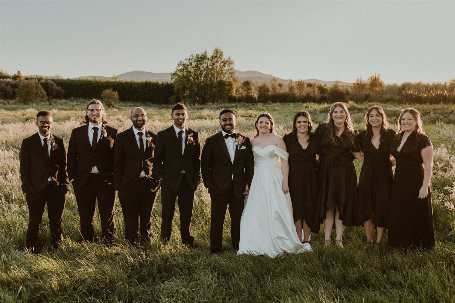 Romantic Country-style Wedding in Martinborough