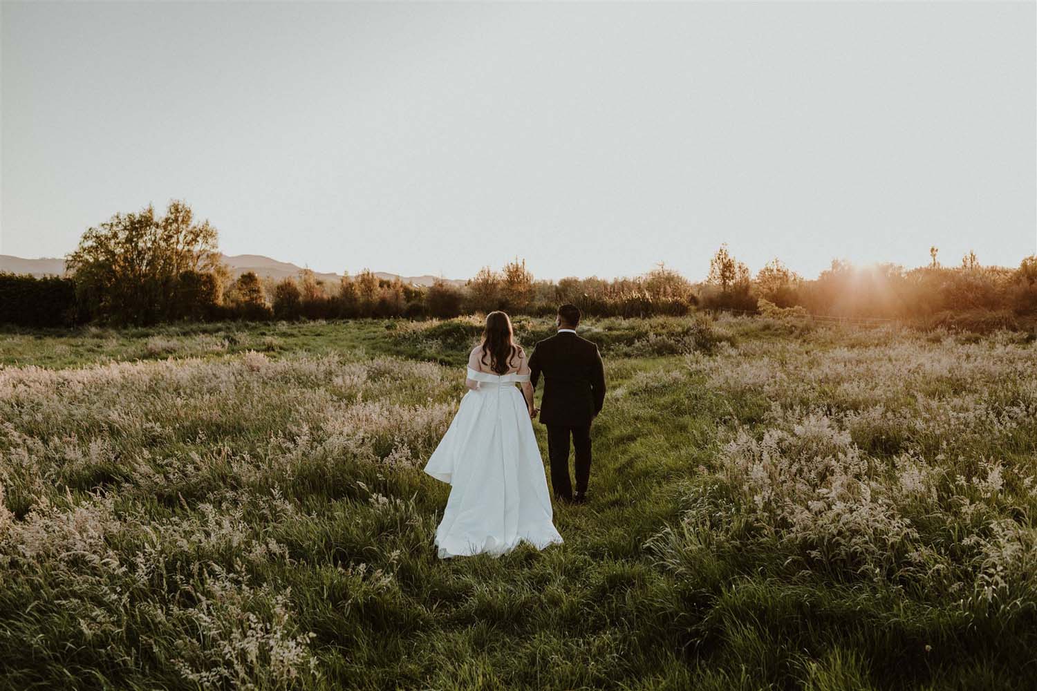 Romantic Country-style Wedding in Martinborough