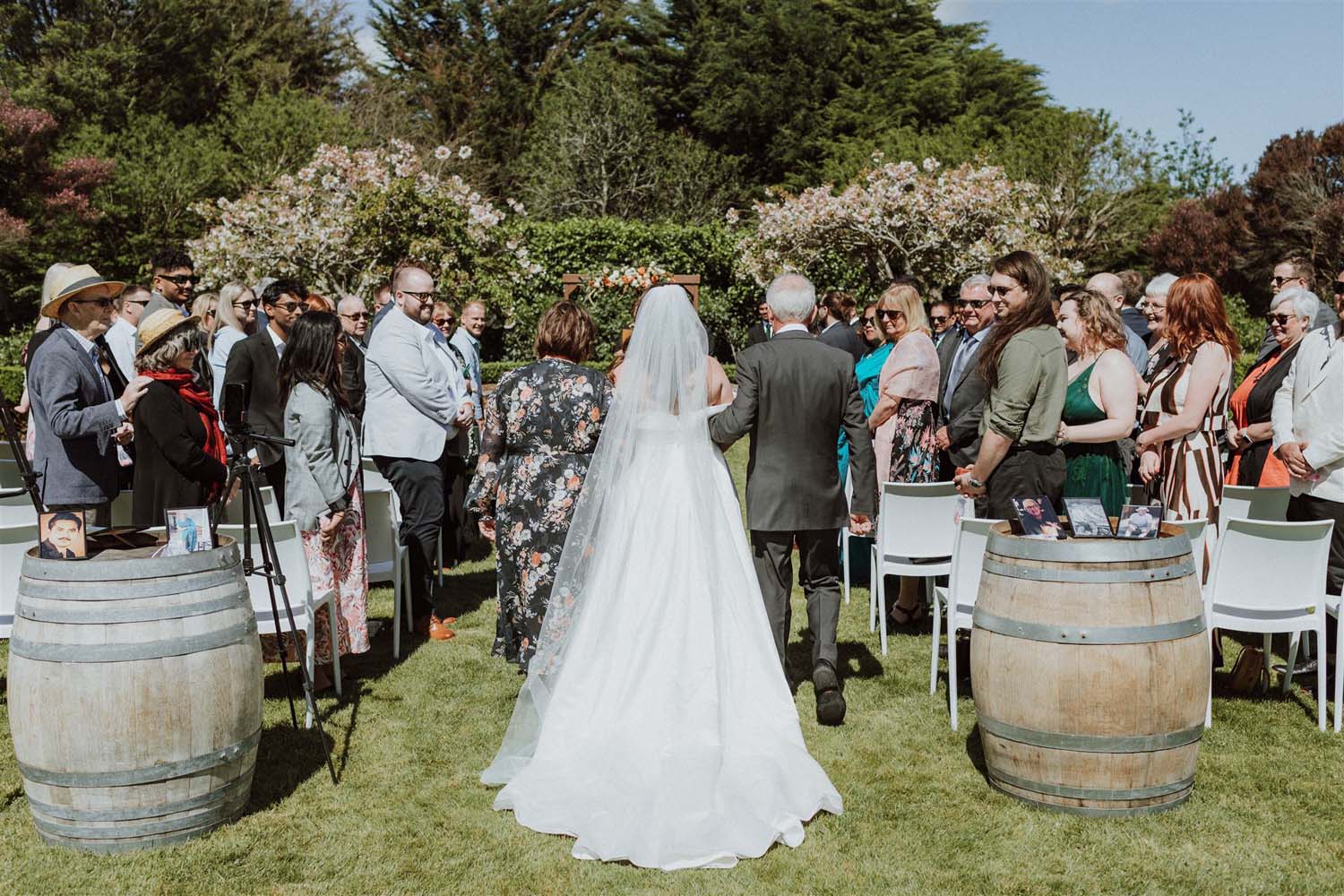 Romantic Country-style Wedding in Martinborough