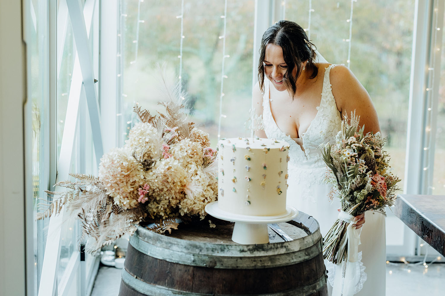Tranquil Garden Wedding in Waihi