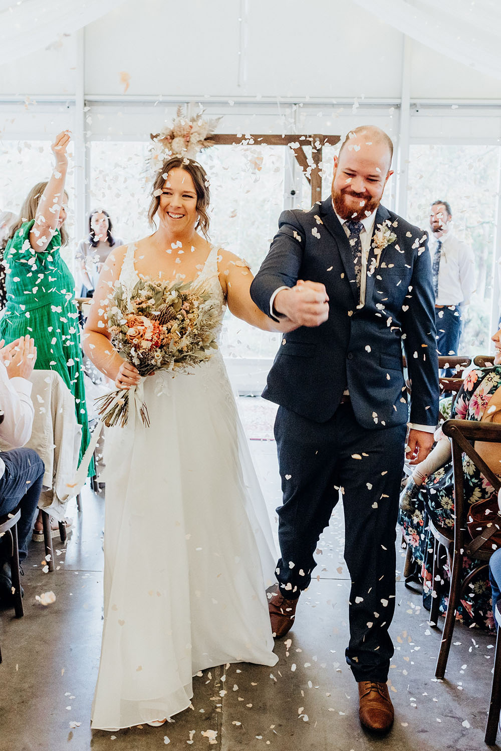 Tranquil Garden Wedding in Waihi