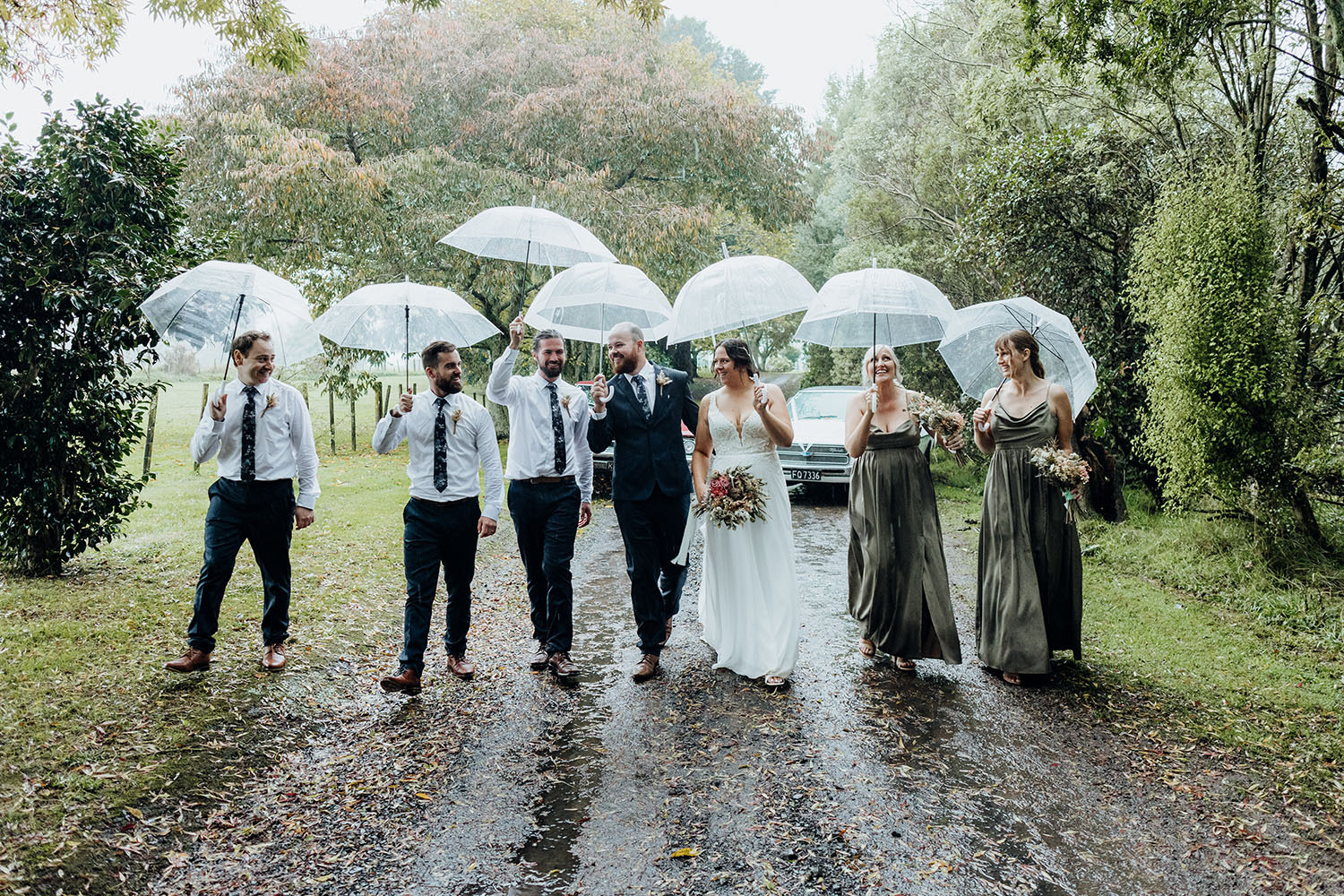 Tranquil Garden Wedding in Waihi