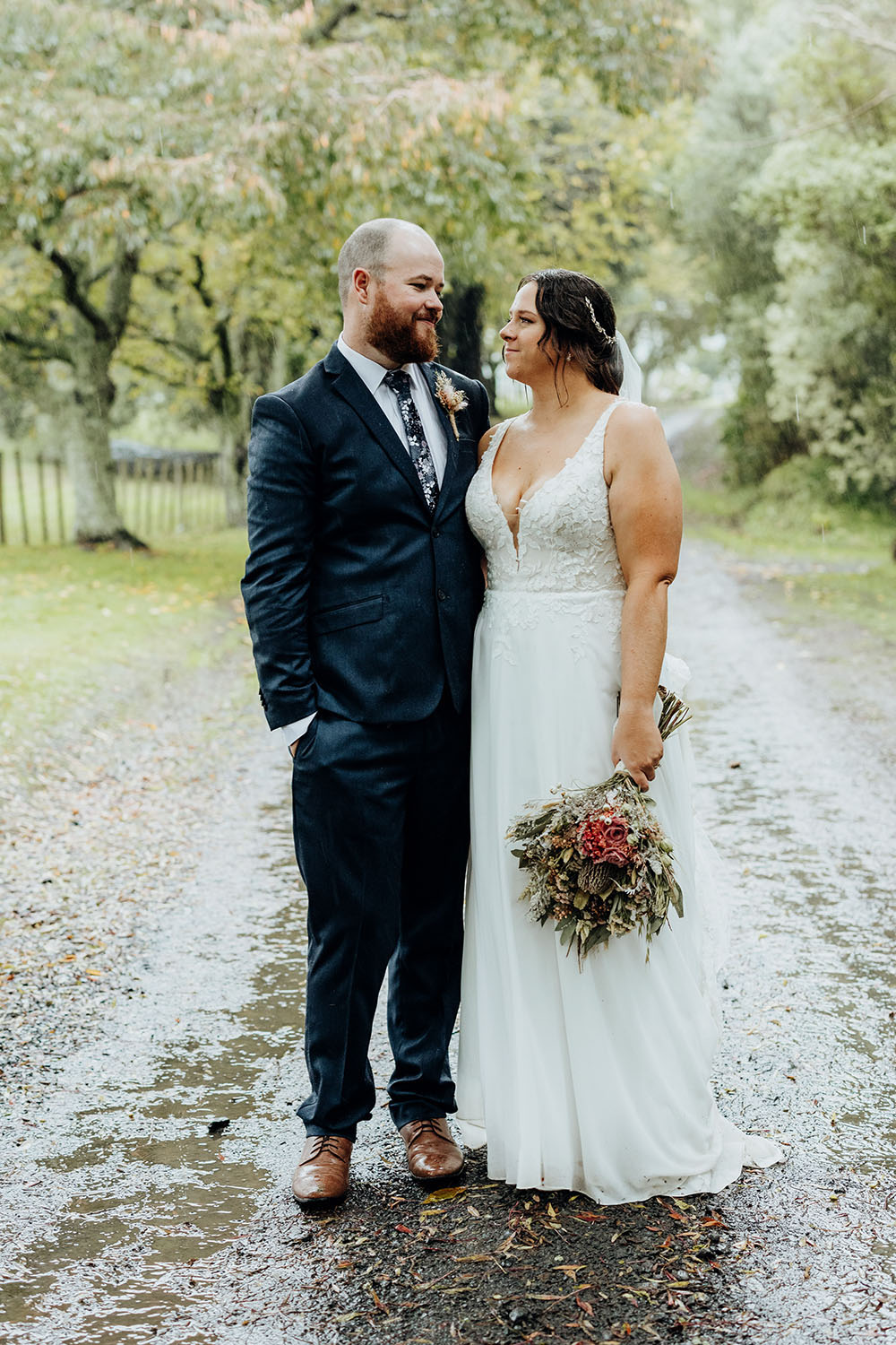 Tranquil Garden Wedding in Waihi