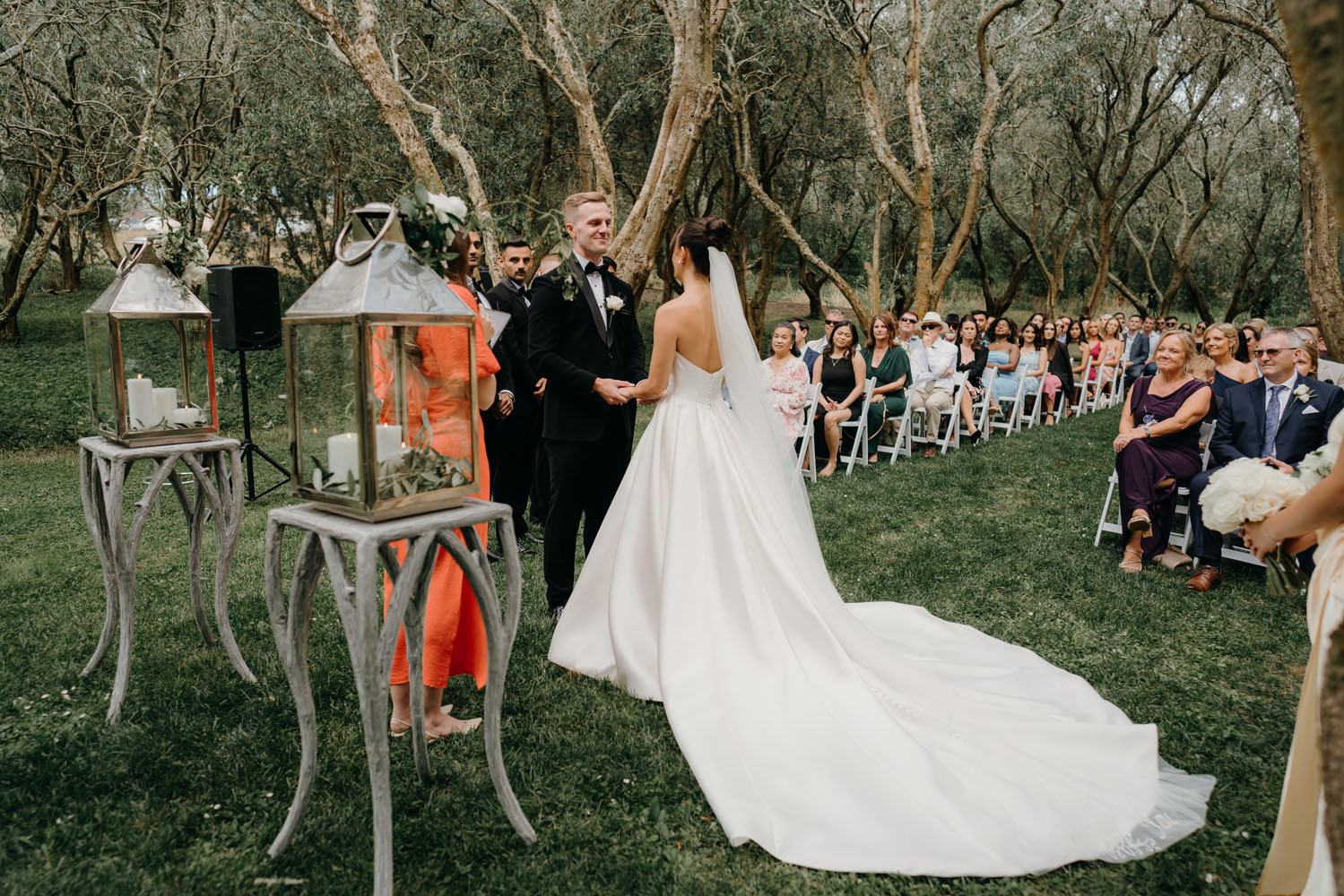 Romantic Auckland Wedding at Bracu Estate