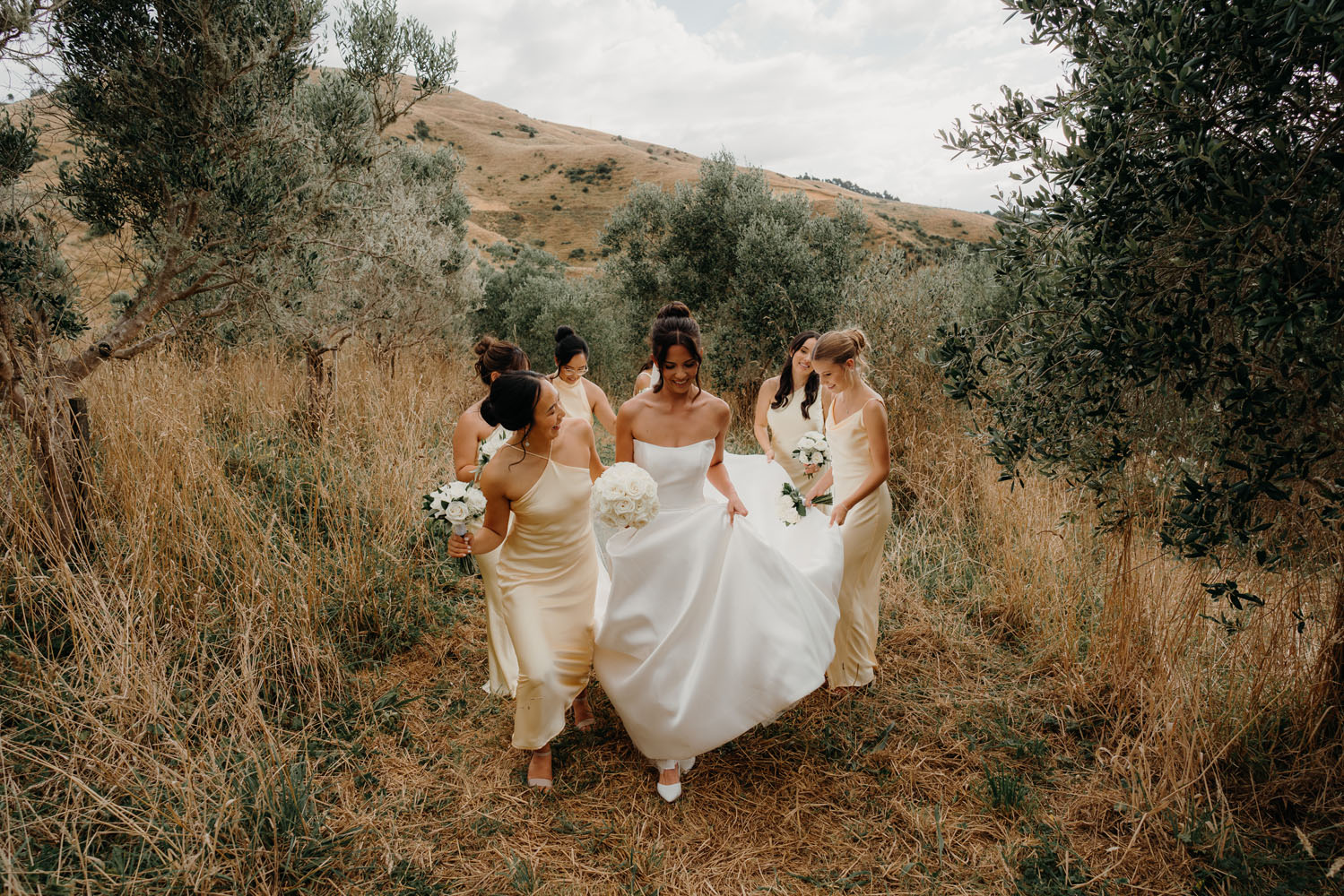 Romantic Auckland Wedding at Bracu Estate