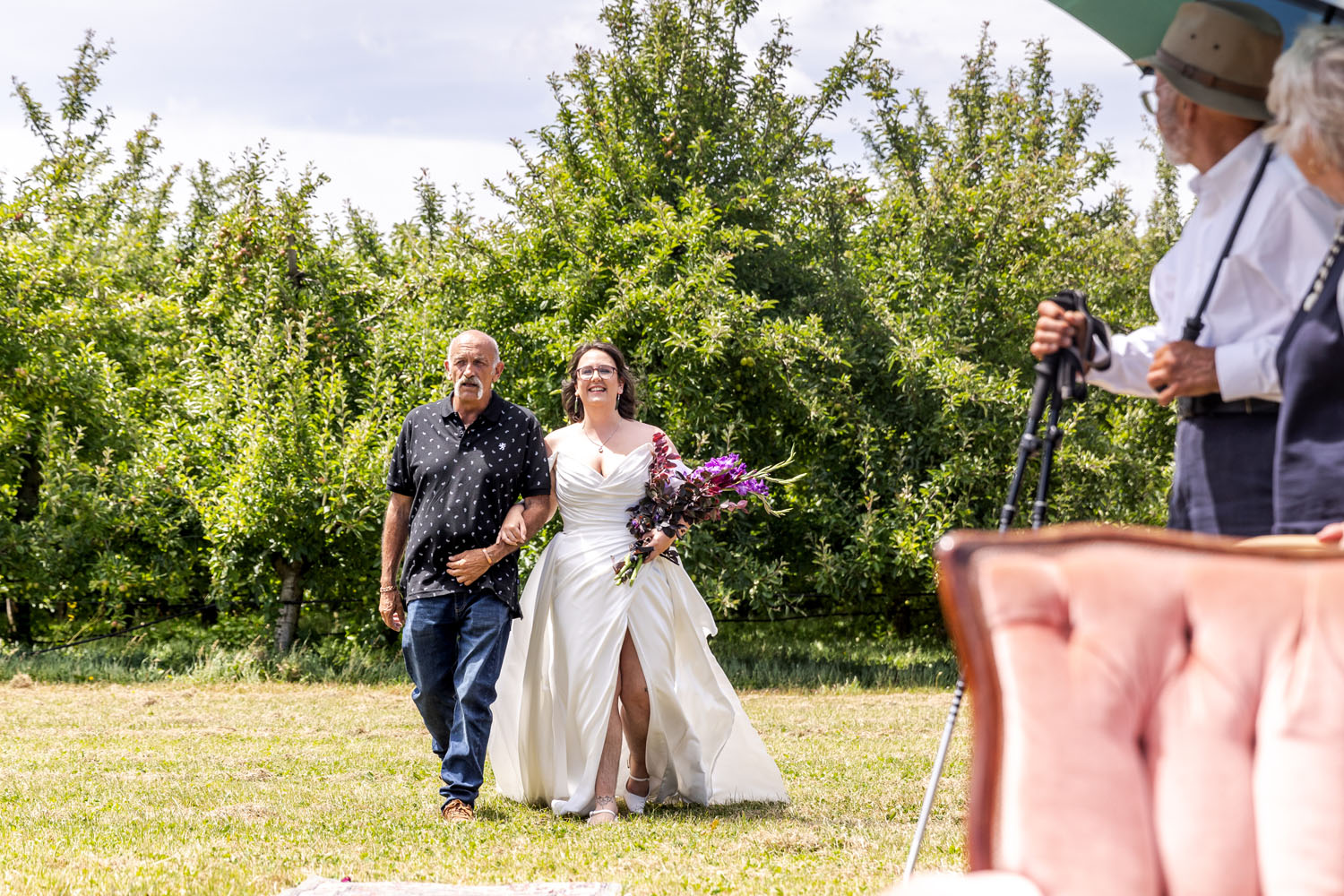 Vibrant Orchard Wedding at Molewood Orchard