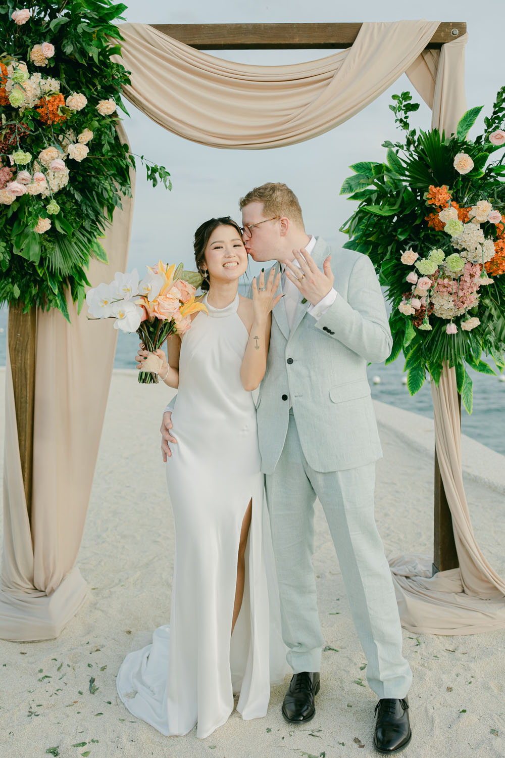 Enchanting and Intimate Beach Wedding in the Philippines