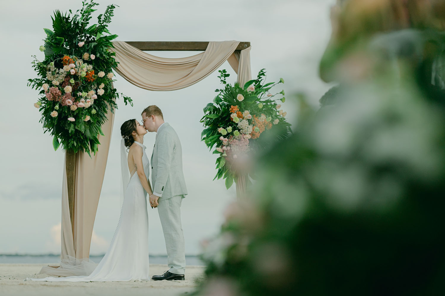 Enchanting and Intimate Beach Wedding in the Philippines