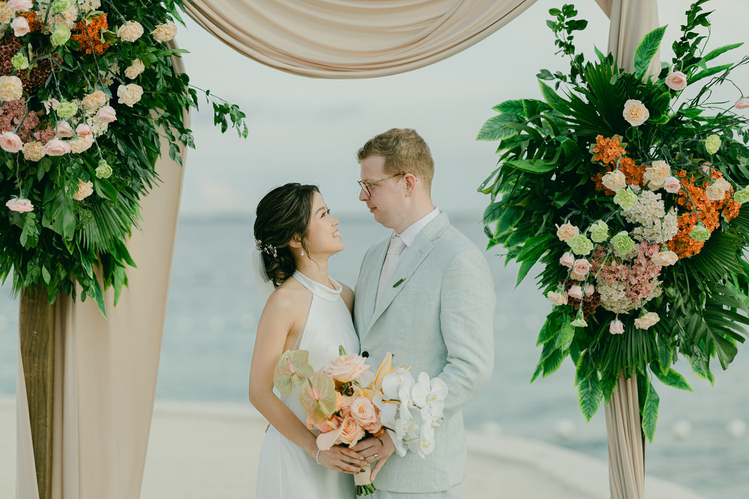 Enchanting and Intimate Beach Wedding in the Philippines