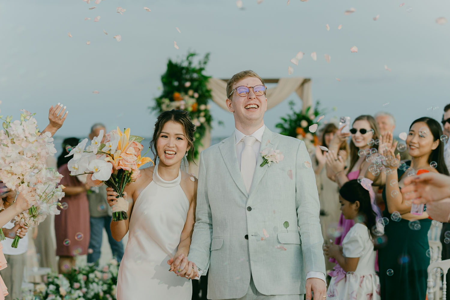 Enchanting and Intimate Beach Wedding in the Philippines