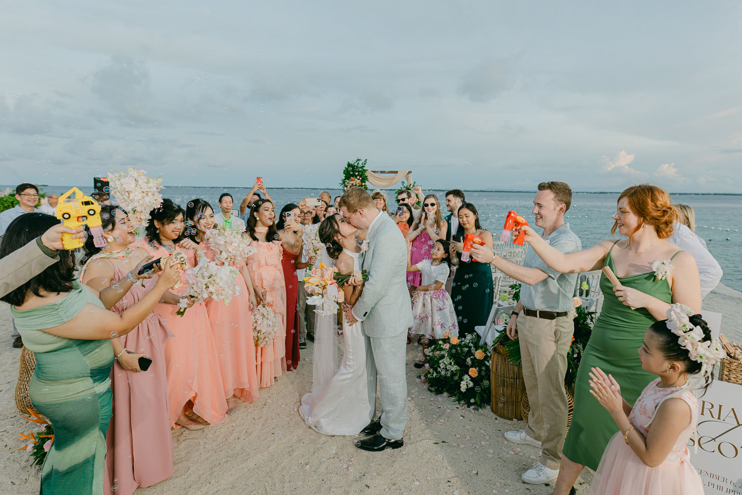 Enchanting and Intimate Beach Wedding in the Philippines
