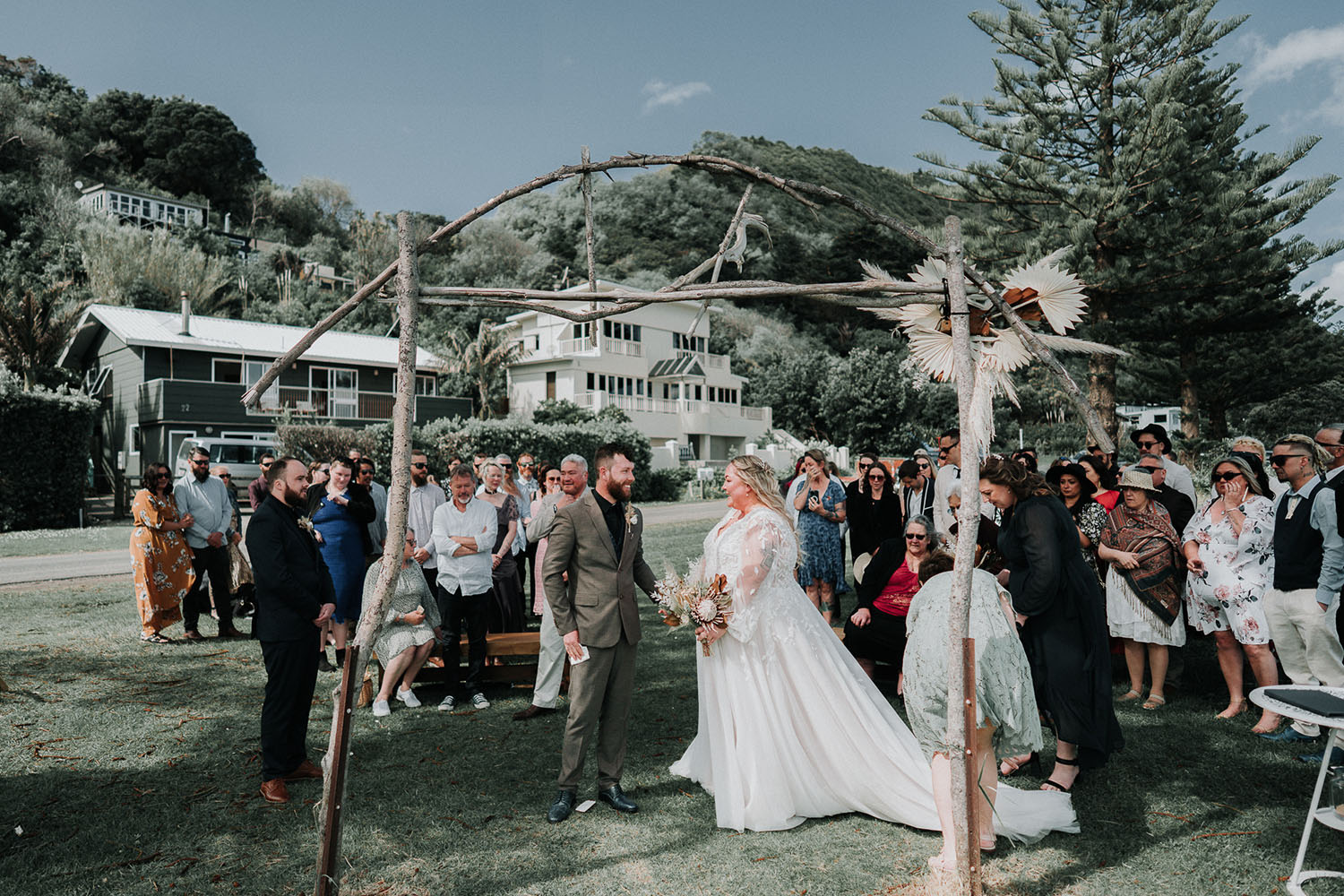 Dreamy Beach Wedding in Gisborne