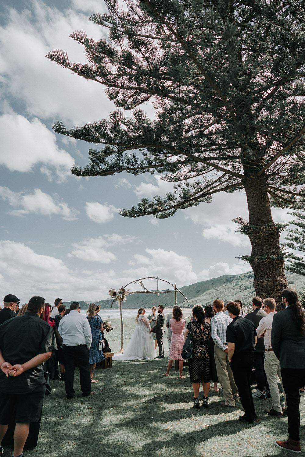 Dreamy Beach Wedding in Gisborne