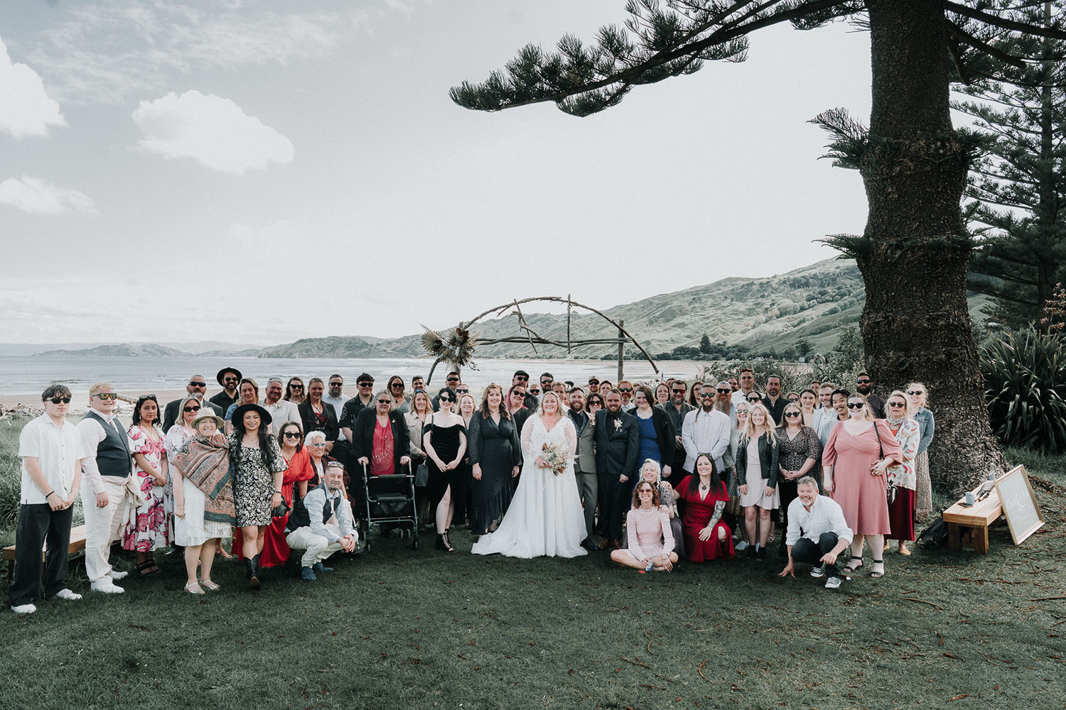 Dreamy Beach Wedding in Gisborne