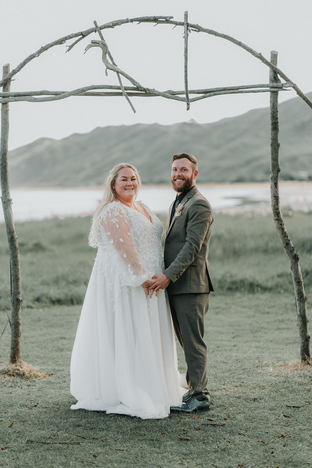 Dreamy Beach Wedding in Gisborne