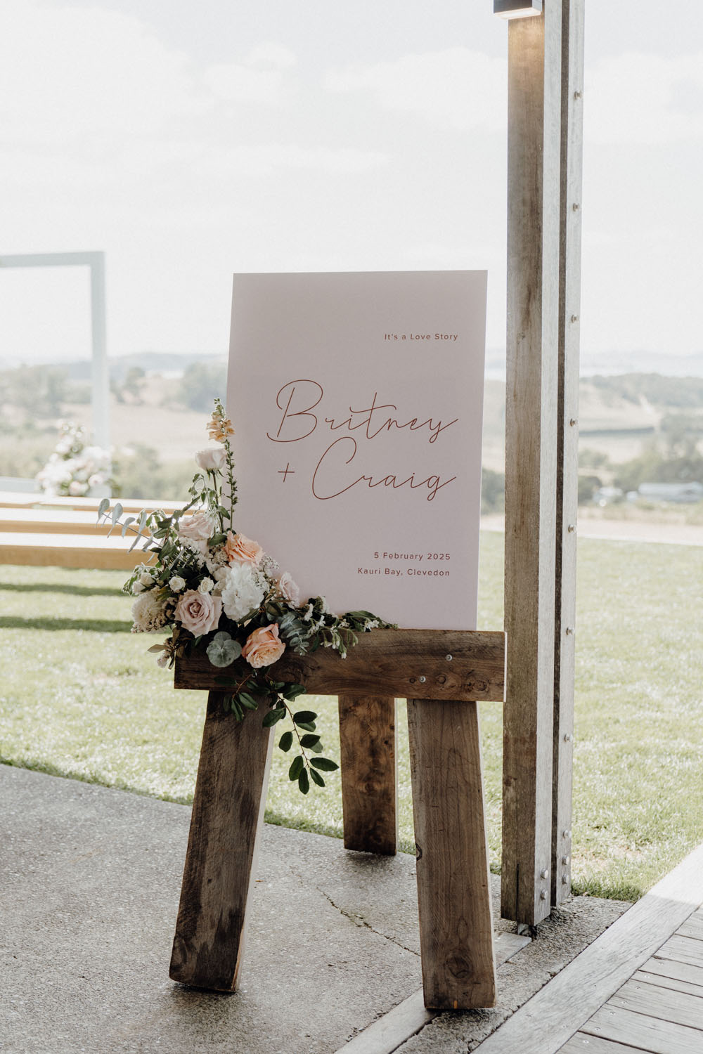 Romantic Outdoor Wedding at Kauri Bay Boomrock