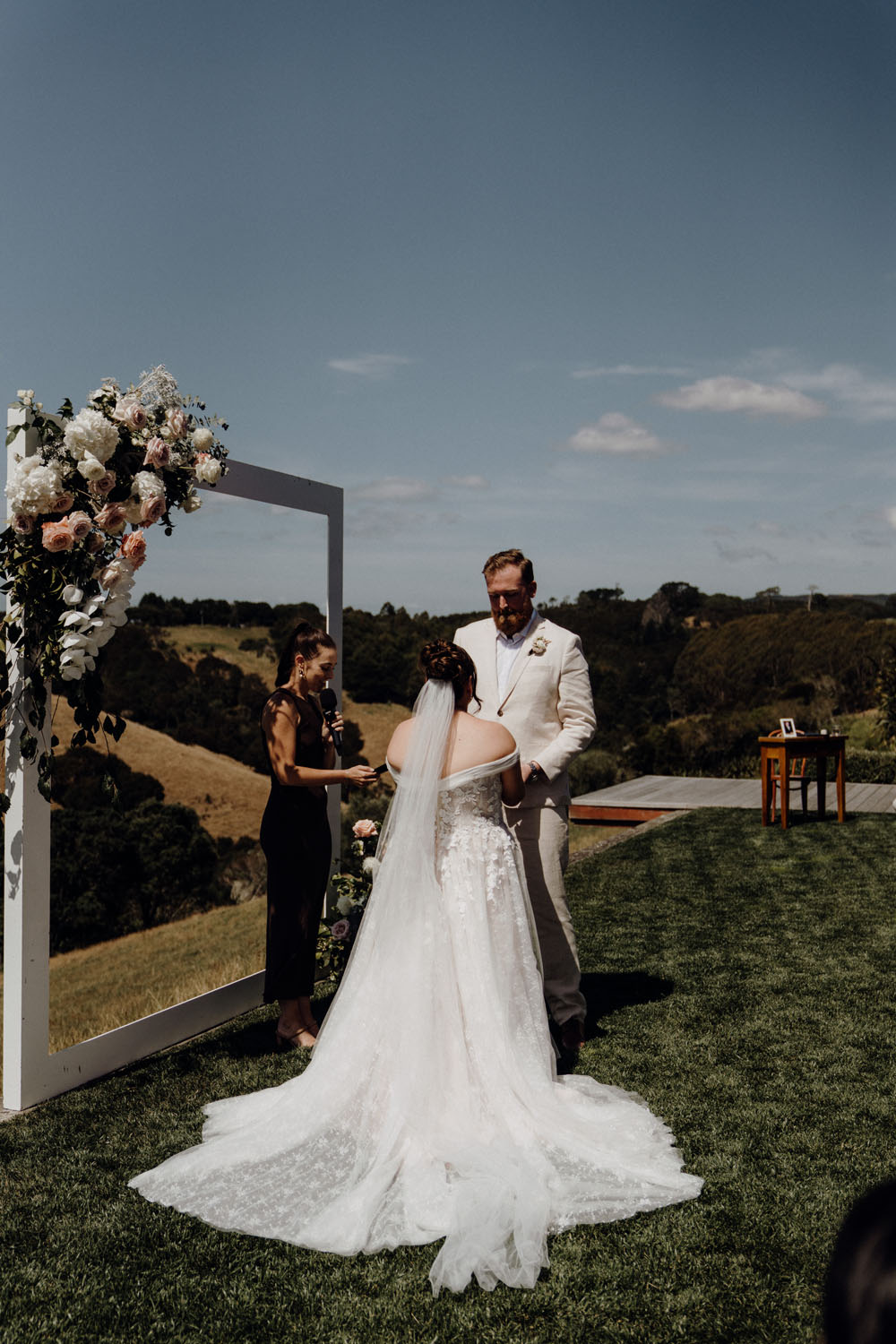 Romantic Outdoor Wedding at Kauri Bay Boomrock