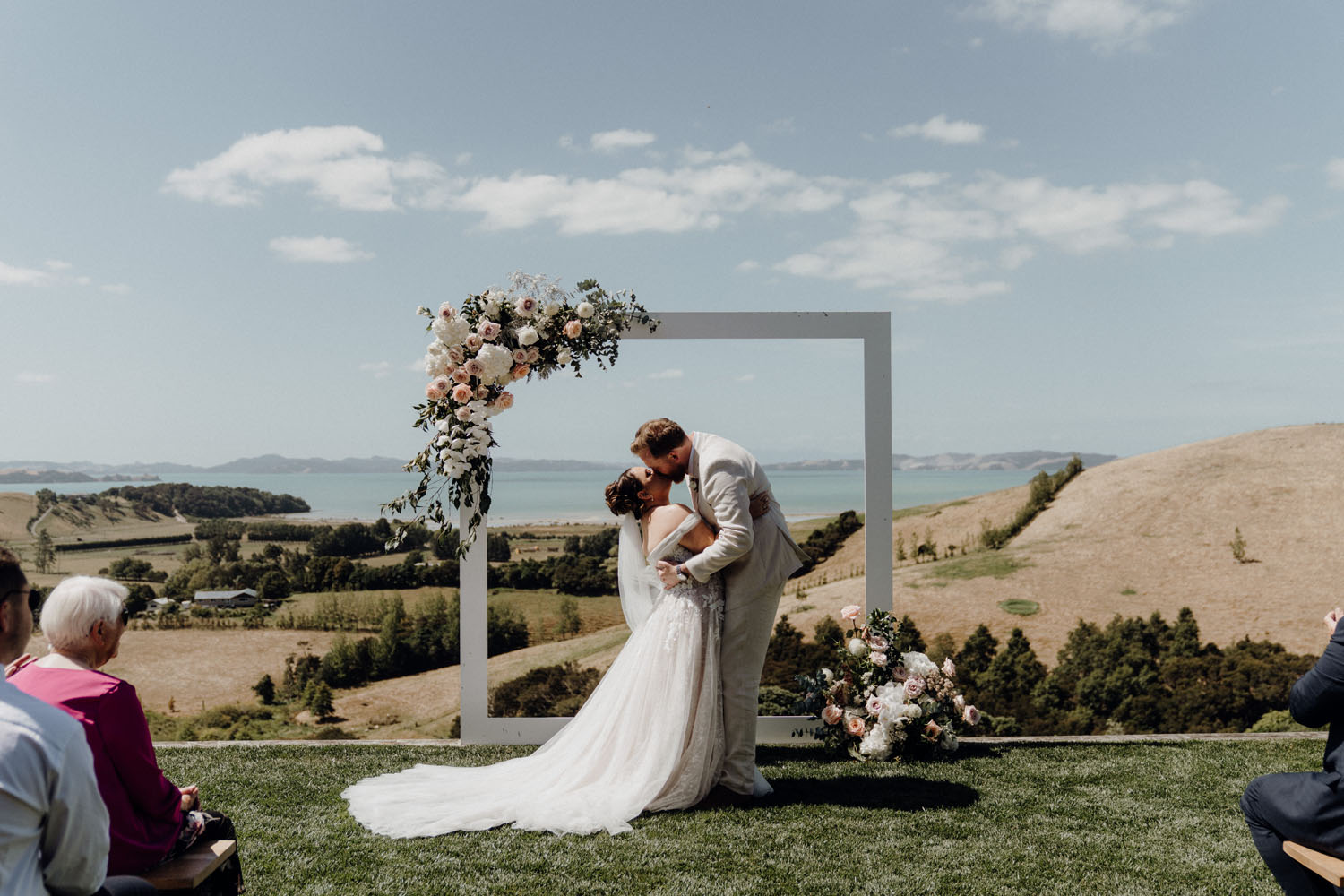 Romantic Outdoor Wedding at Kauri Bay