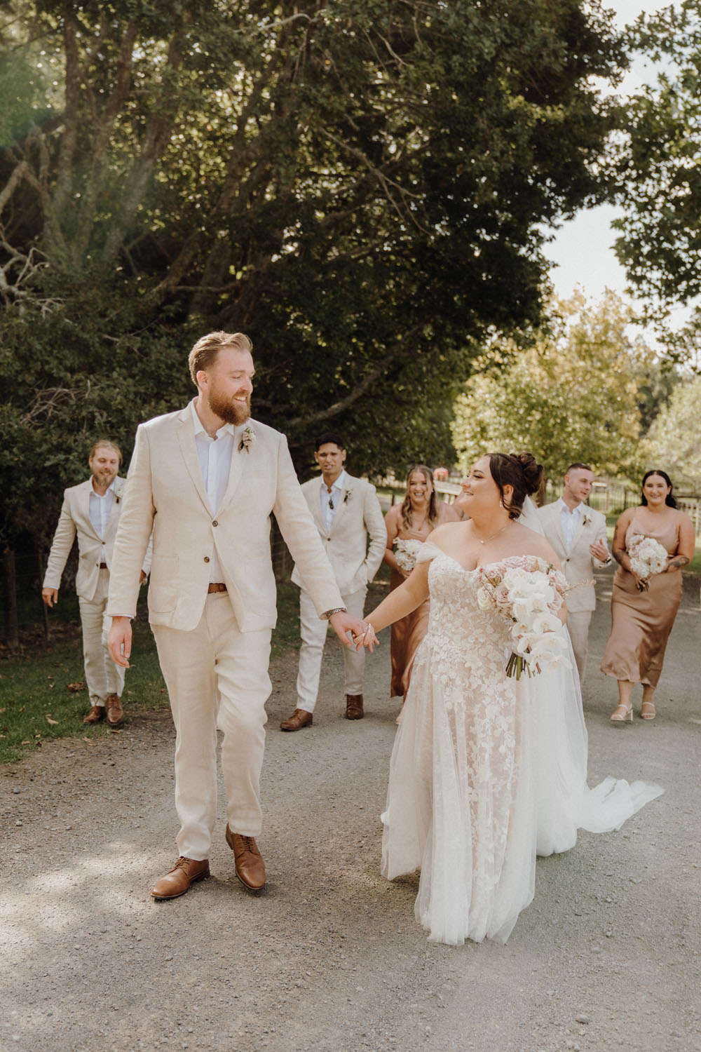 Romantic Outdoor Wedding at Kauri Bay Boomrock