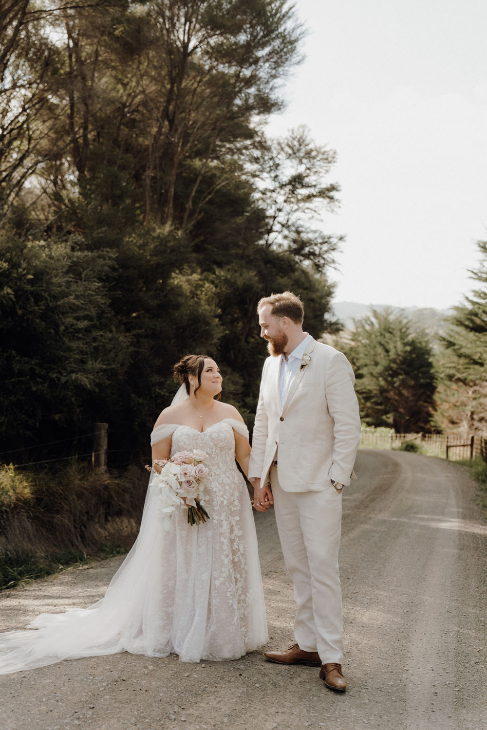 Romantic Outdoor Wedding at Kauri Bay Boomrock