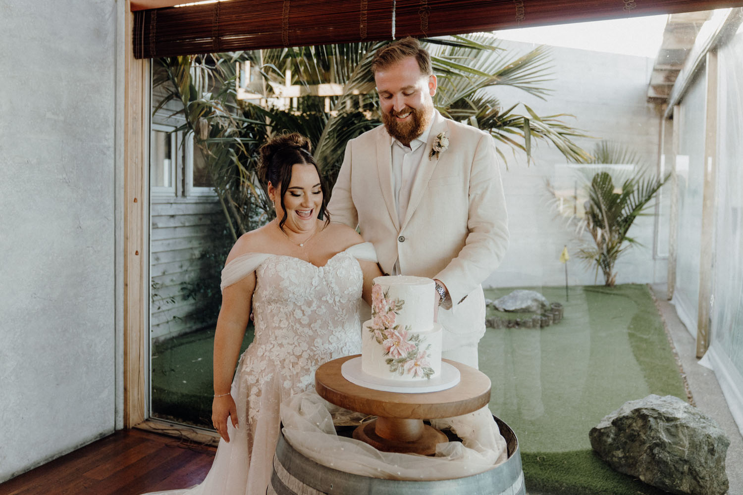 Romantic Outdoor Wedding at Kauri Bay Boomrock