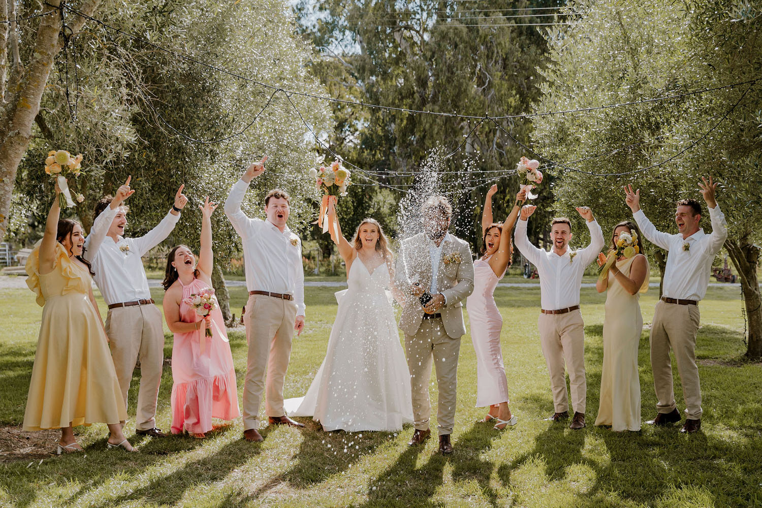 Lovely Farm Wedding at Tironui