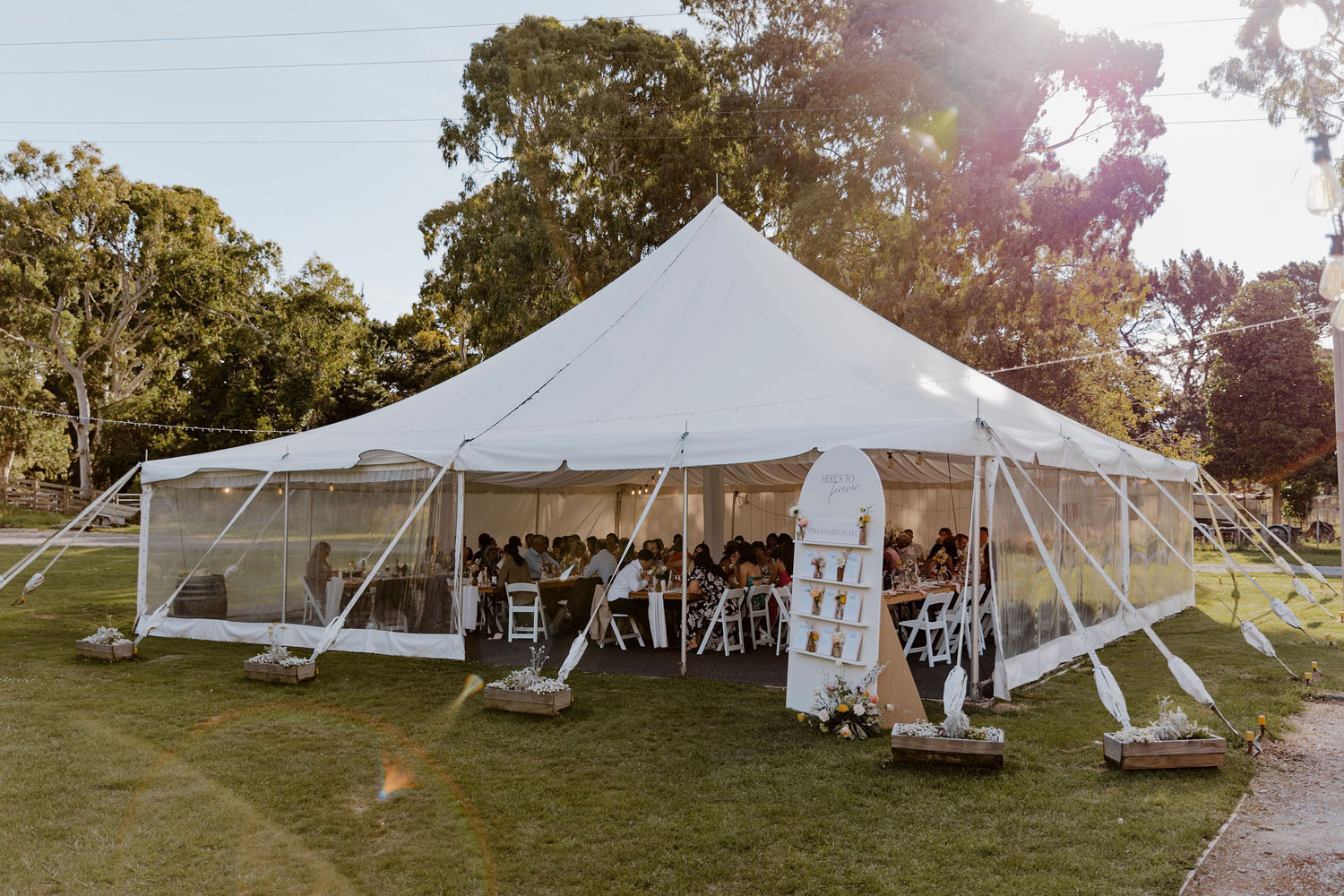 Lovely Farm Wedding at Tironui