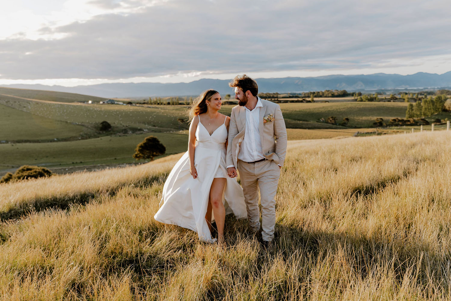 Lovely Farm Wedding at Tironui