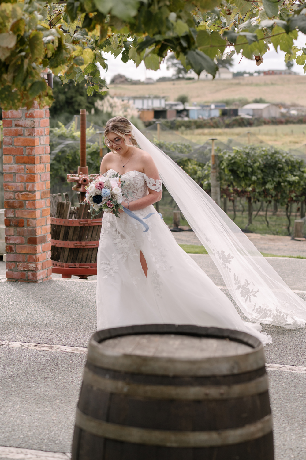 Whimsical Vineyard Wedding at Vilagrad Winery