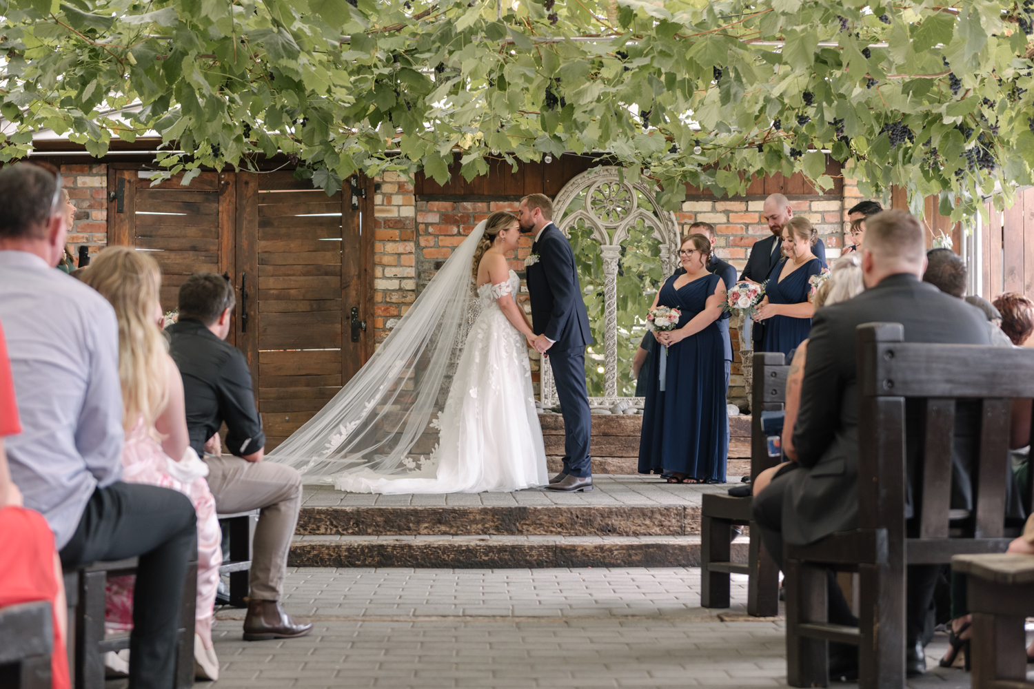 Whimsical Vineyard Wedding at Vilagrad Winery